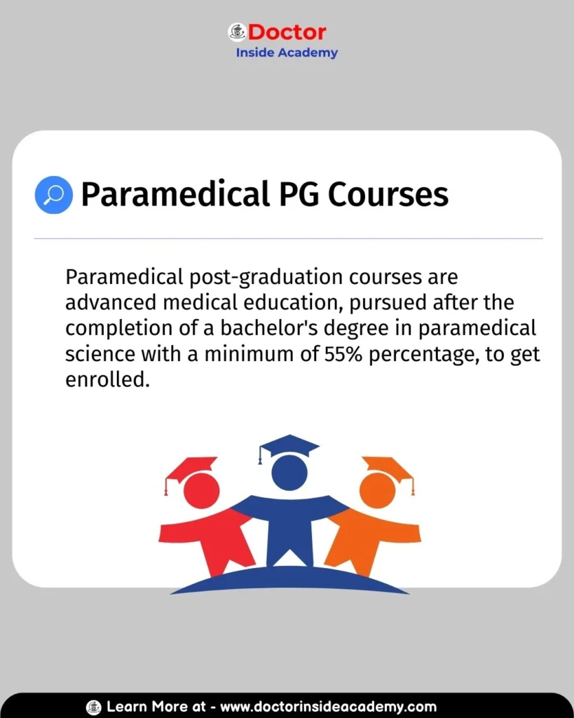 Paramedical Post-Graduation Courses