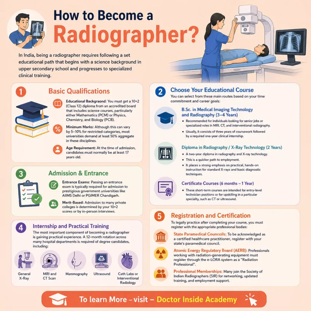 become a radiographer