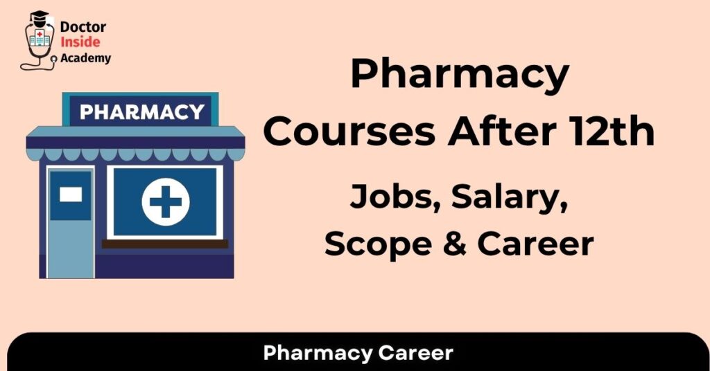 Pharmacy Courses After 12th