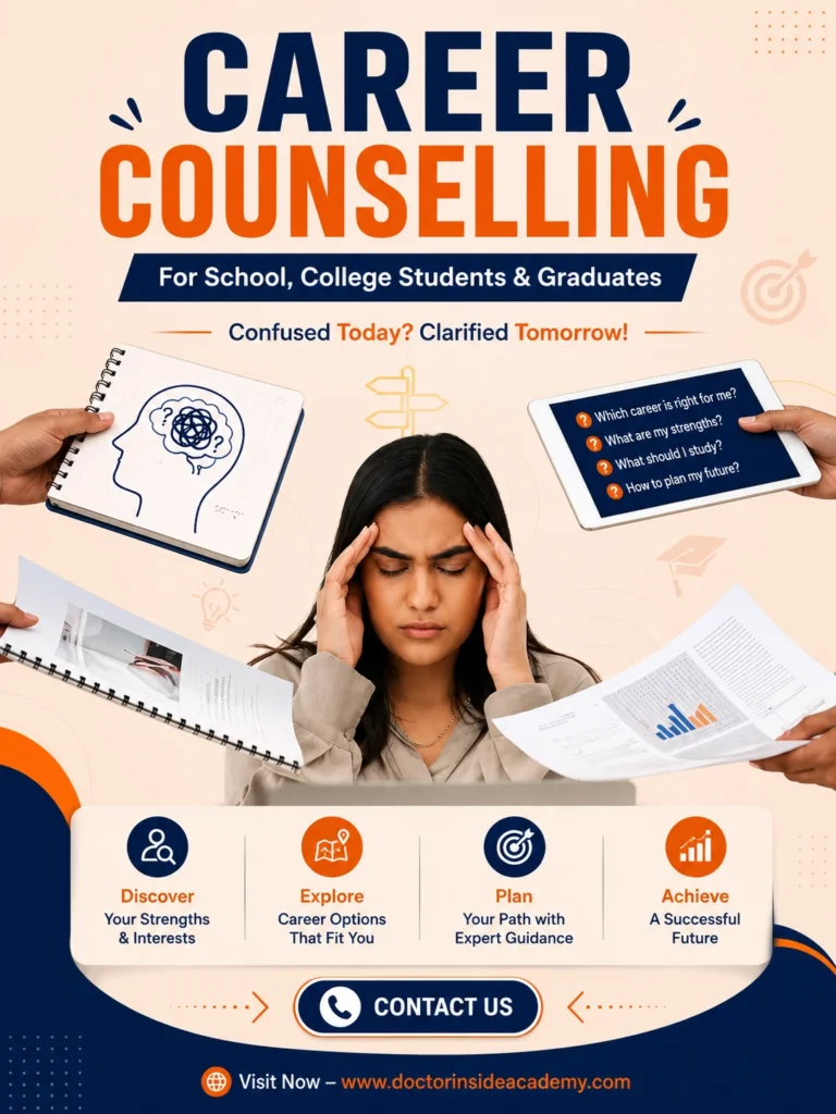 Career Counselling Doctor Inside Academy
